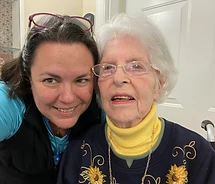 Anita with a companion